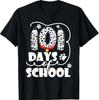 Happy 101 Days School Cute Dog 100 Days Smarter Student T-Shirt