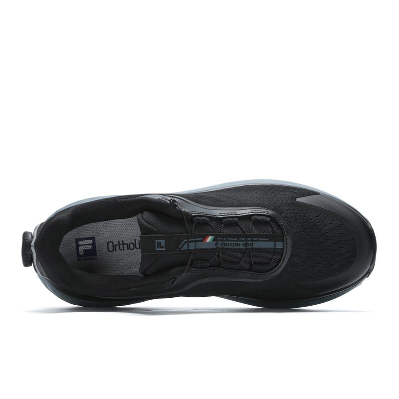 FILA Boa Nuvole 2 Slip-On Dustproof Low-Top Running Shoes Men sneaker Black A12M431111FBK