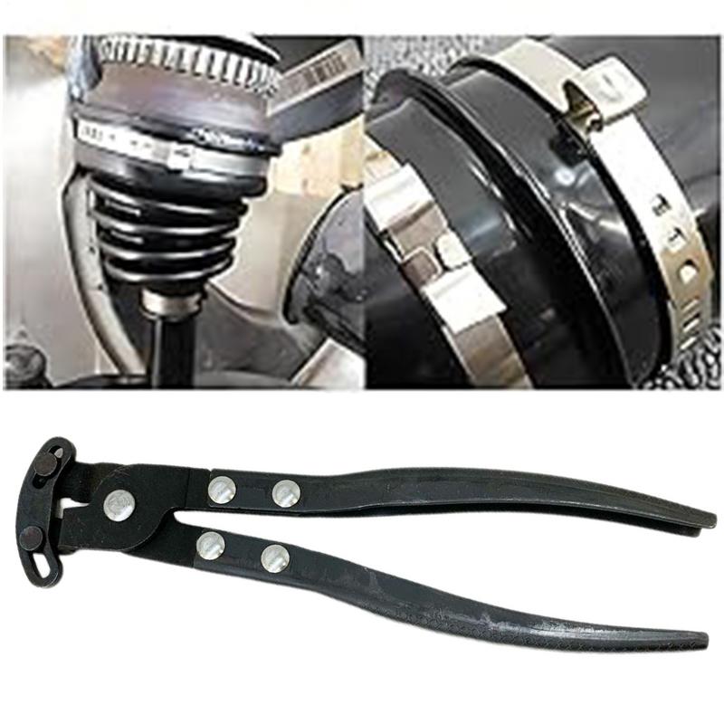 Boot Clamp Pliers Portable Axle Boot Clamp Car Accessories Non-Slip Handle Automotive Hose Tool Pipe Replacement Wreath For