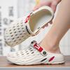 Clogs Men Summer Outdoor Anti Slip Toe Cap Slipper Outdoor Beach Sports Beach Sandals