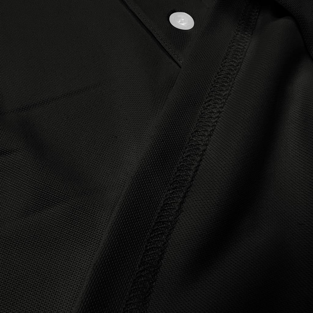 Men's Classic Fit Short Sleeve Polo Shirt with Breathable Quick Dry Fabric and Turn Down Collar for Casual or Sportswear