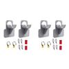 A34R 4Set Swimming Pool Pipe Holders, Above Ground Pool Accessories, Pool Accessories, Pool Hoses For Above Ground Pools Gray
