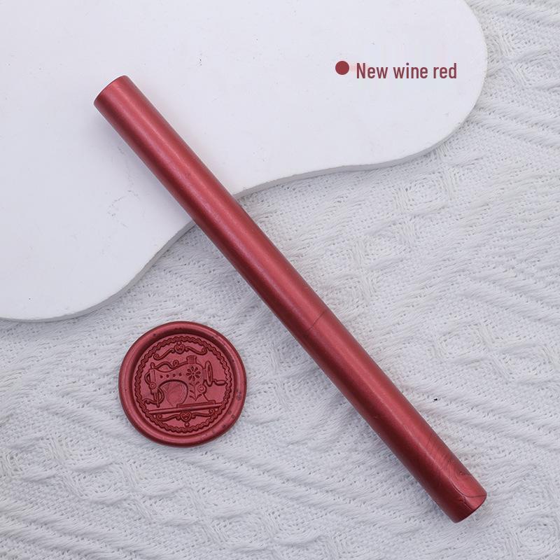 Round Wax Seal Sticks - 122 Colors for Retro Envelope Sealing