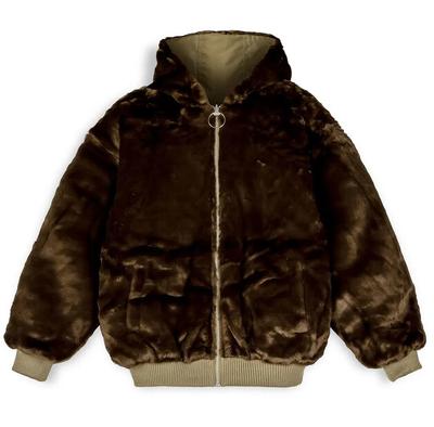 Grimey Lost Boys Reversible Fur Bomber Jacket
