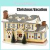Holiday Village Resin Ornament Cross-border Small House Christmas Snowman Figurine