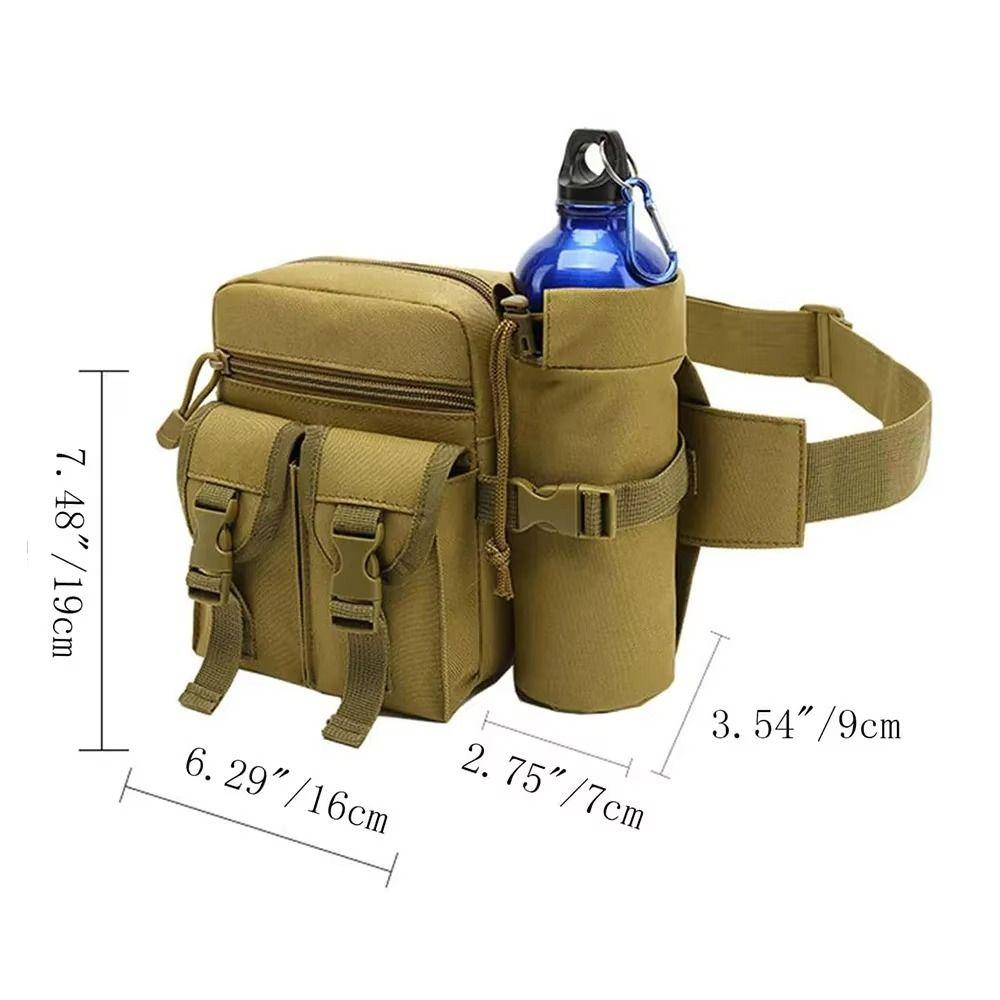 Phone Pouch Hiking Water Bottle Bag Water Cup Pocket Camping Belt Bag  Climbing Camping