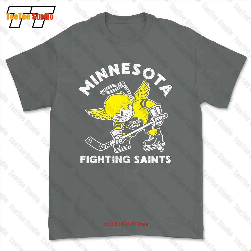 Minnesota Fighting Saints Tshirt Tee TIEJ