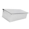 Contenitore per spezie con coperchio a ribalta, contenitore per spezie in acciaio inossidabile 304, organizer da cucina multi-scomparto