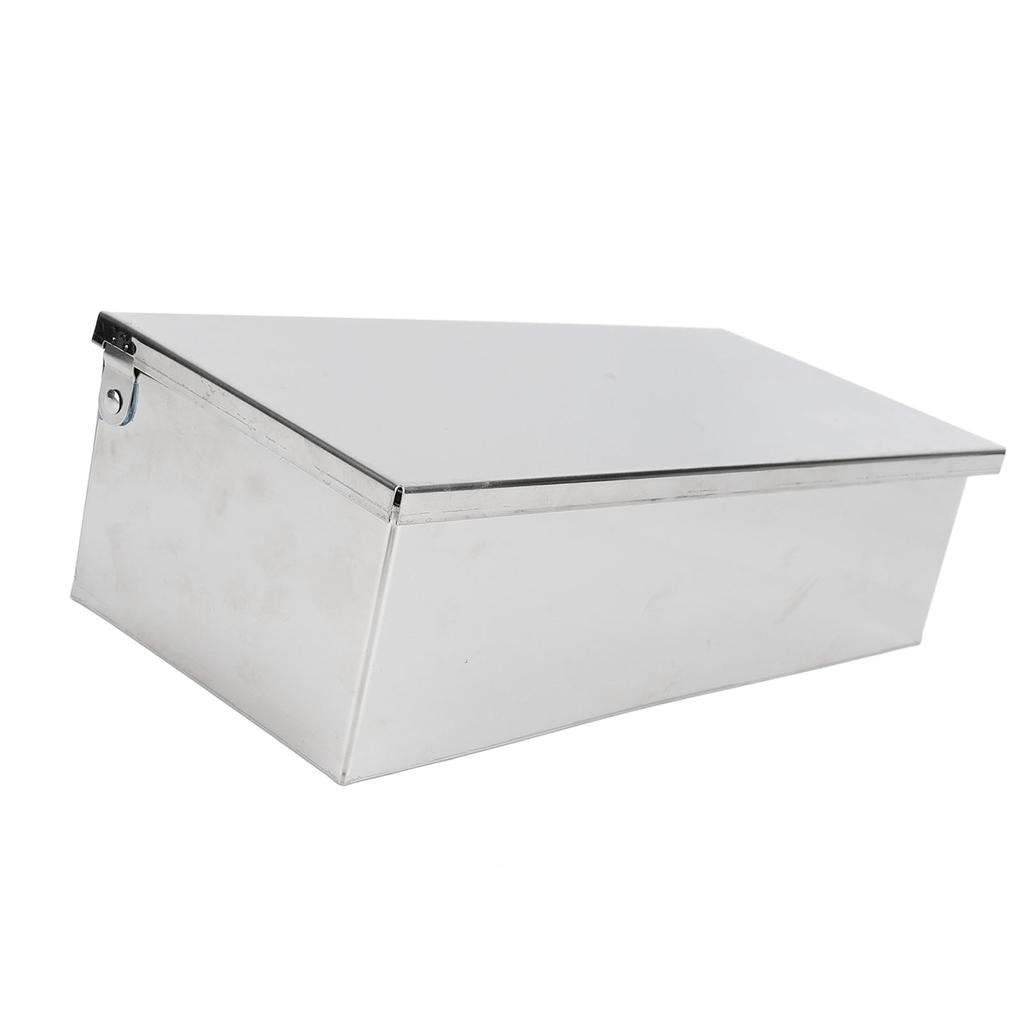 Contenitore per spezie con coperchio a ribalta, contenitore per spezie in acciaio inossidabile 304, organizer da cucina multi-scomparto