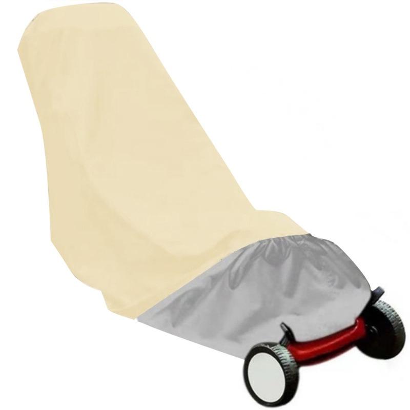 1pcs 190T Polyester Oxford  Lawn Mower Dust Cover Waterproof UV-Resistant Storage Slip On Cover for Outdoor Patio Garden