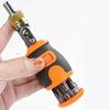 8 In 1 Portable Ratchet Screwdriver Hidden Screwdriver Combination Set Multi Angle Rotation Multifunctional Maintenance Tools
