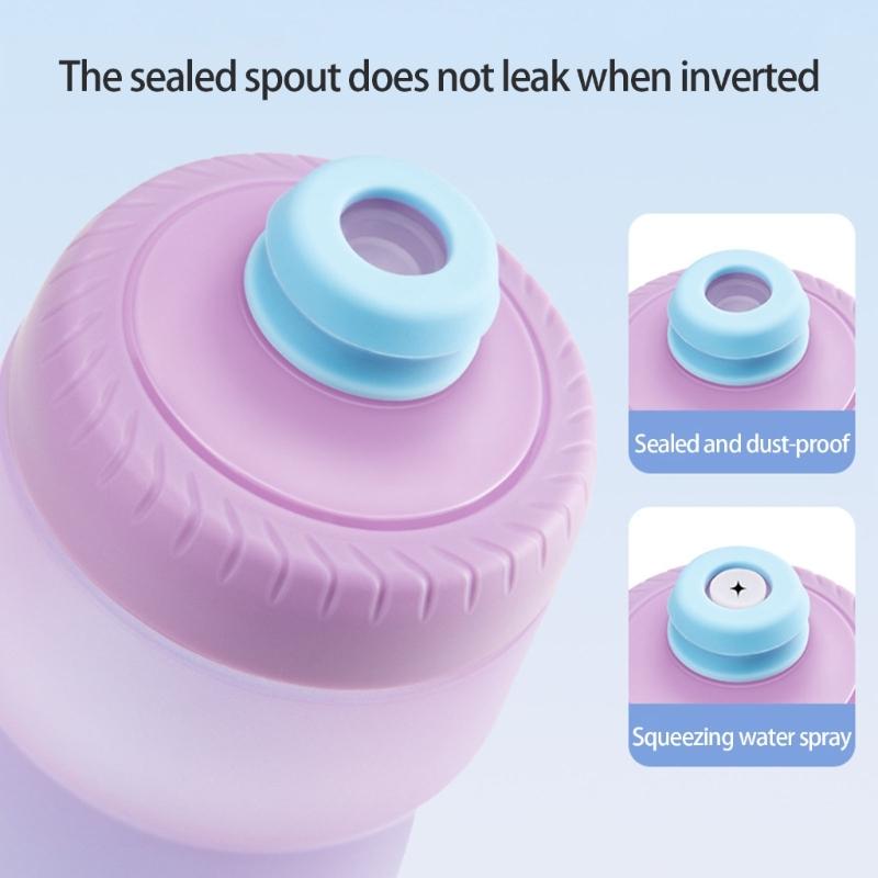 Squeeze Type Sport Bottle 650ml Large Capacity Bicycles Water Kettle Road Bike Portable Kettle with No Lift Nozzle