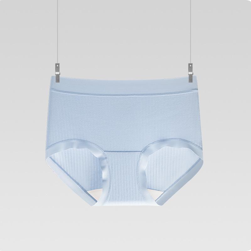 Women s High-Waisted Antibacterial Cotton Underwear with Breathable, Butt-Lifting Design L (80-120)