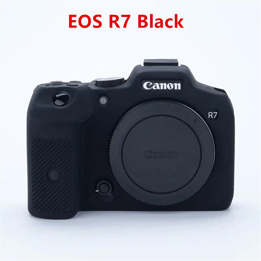Soft Silicone Armor Camera Body Case For Canon EOS 600D 650D 700D R10 R7 RP R6 R 7D 77D 5D3 5D4 6D 80D 70D 6DII 1500D 1300D 200D