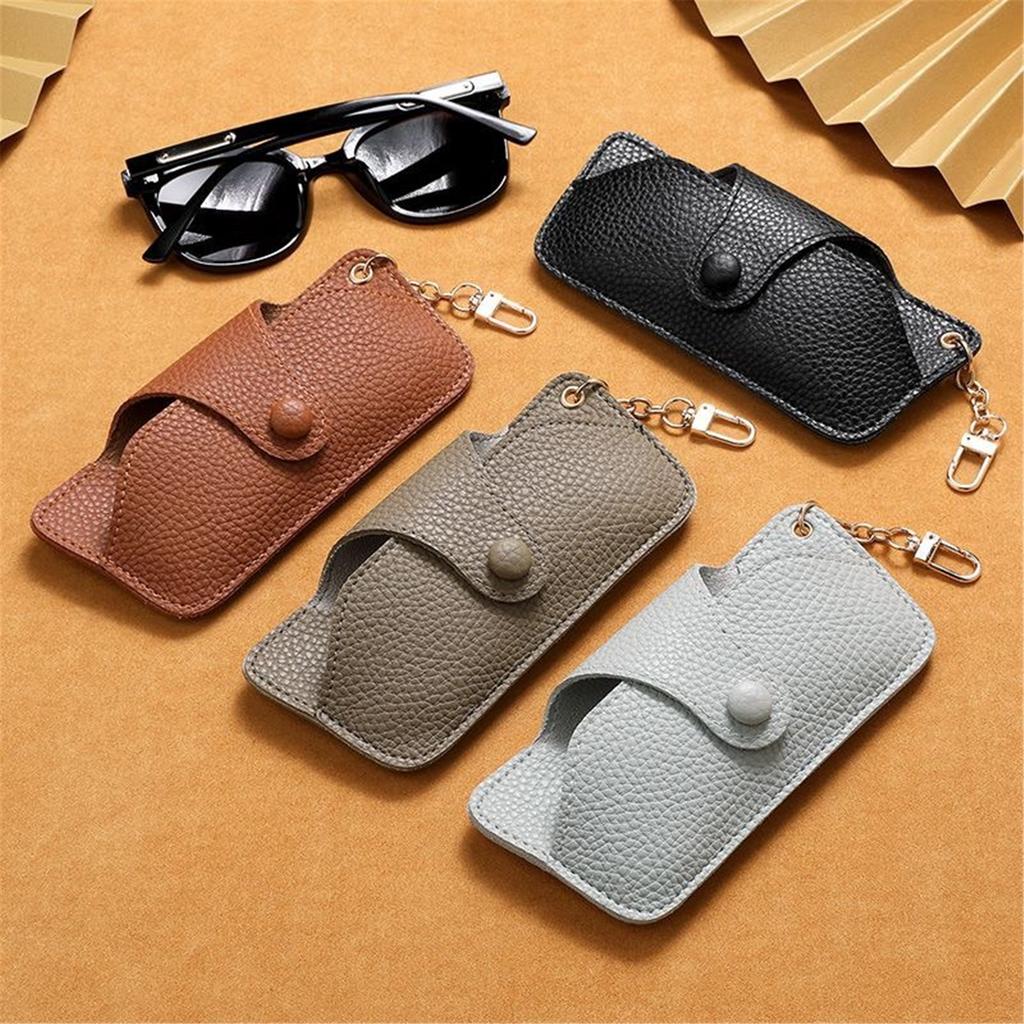 PU Leather Eyewear Case with Soft Inner Lining Protect Lens from Scratches and Dust Various Glasses Holder Storage Box