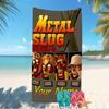 Customizable Personalized Beach Towels Metal Slug Themed designs.Suitable for the Beach, Yoga, Sports;ideal As Beach Accessories