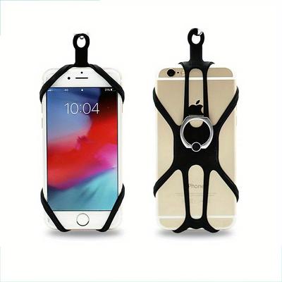 Universal Lanyard For Phone Silicone Sports Phone Strap Mobile Phone Lanyards Ring Holder Case Neck Hanging Rope Sling Chain