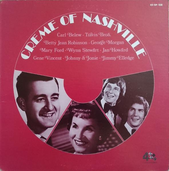 

LP Record VARIOUS - Creme Of Nashville 4SSP108 4 Star Records 1977 US Folk Used