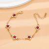 Hot-selling temperament versatile five-leaf clover flower jewelry simple and high-end women's bracelet jewelry