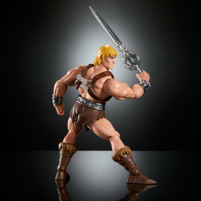 Figurine d'action - MATTEL - He-Man (Masters of the Universe Origins) - 14 cm - Entièrement articulée - Livrée avec accessoires