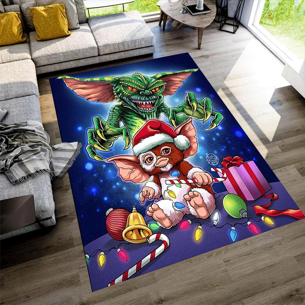 Gremlins Carpet Design for Dining Room Outdoor Entryway Decorate room Anti-slip Rug Anime Office Decor Perfect Gift for Women/Men