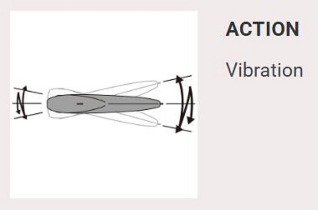 Yo Zuri Rattl'n Vibe 55 Mm Vibration Sinking Lure R1159-GBL (4398)
