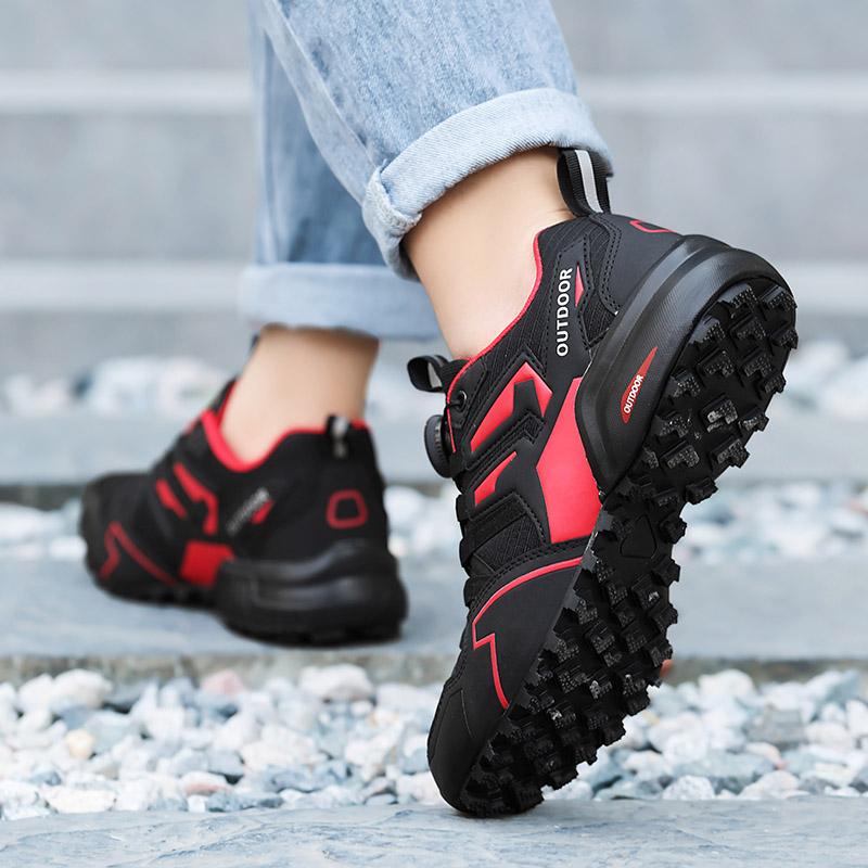 Men Casual Walking Shoes Lightweight Soft Breathable Hiking Shoes Men Wear-resistant Anti-slip Low-top Flat Sports Shoes Men