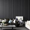 Modern Blue Stripes Wallpaper Sofa Living Room Background Plain Simple Vertical Striped Wallpaper Papel De Parede
