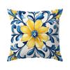 Summer Lemon Pattern Decorative Cushions Pillowcase Polyester Cushion Cover Throw Pillow Sofa Decoration Pillowcover Home Decor