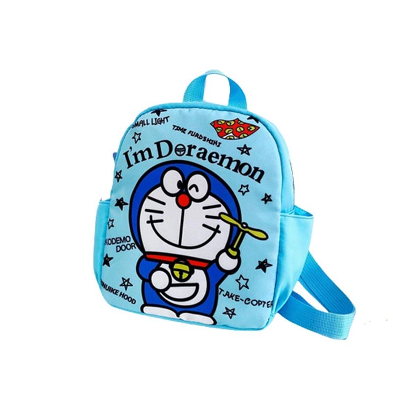 Cute Cartoon Print Nylon Children's Backpack For Boys And Girls Lightweight And Theft-proof