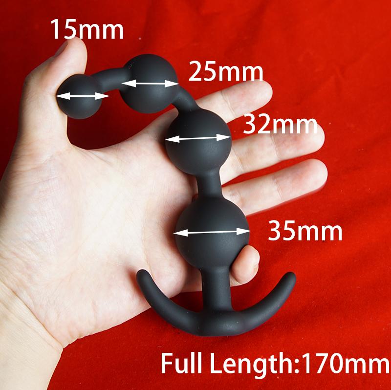 Silicone Anal Beads Dilator,Big Annals Balls,Long Ass Anus But Butt Plug,Analplug Buttplug Butplug,Analsex Prostate Sex Toys