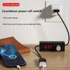 Zuverlässiger Digitaler Display USB Timer Schalter Tragbar Einstellbarer Stromaus Schalter 5V Schaltkabel Automatisches Abschalten Strommanagement