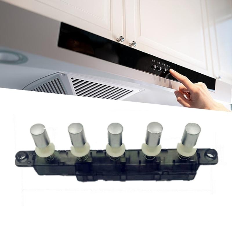 Convenient Piano Type Pushbutton Switch User Friendly Pushbutton Switch Metal Key Switch Perfect for Kitchen Appliances