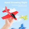 1Pcs Hand Throwing Foams Airplane Toys Children Ejection Manual Models Aircraft Outdoor Toys