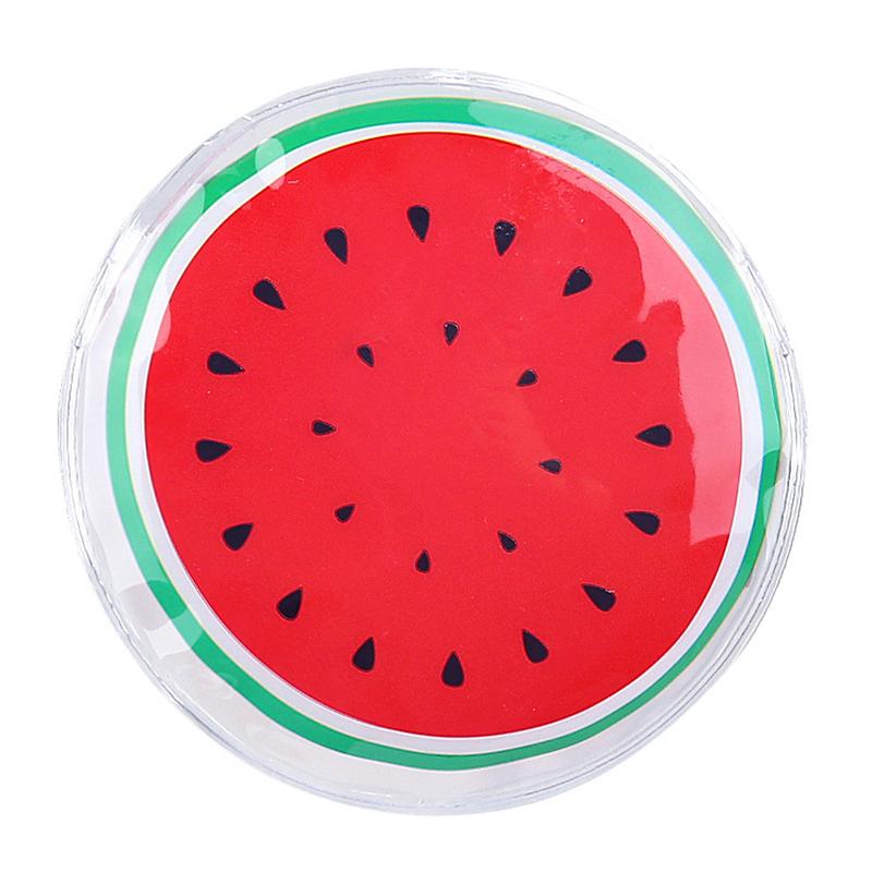 Cute Cartoon Round Fruit Cold Compress Ice Bag Eye Patch Remove Dark Circles Moisturizing Beauty Relaxation Mask