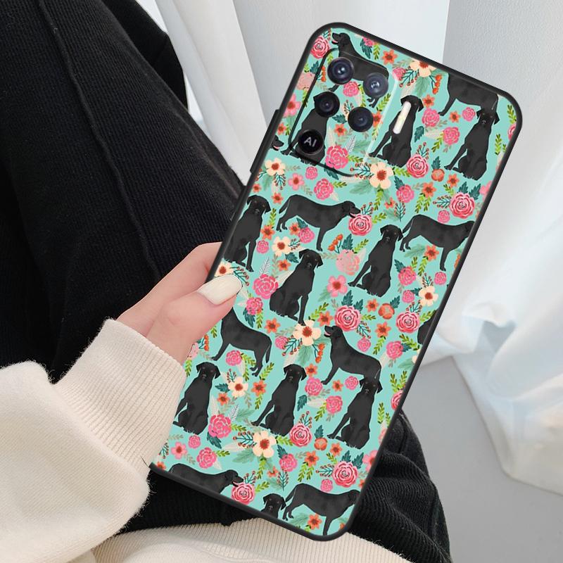 Cartoon Golden Retriever Dog Case For Oppo A17 A57 A77 A40 A78 A54 A74 A94 A76 A16 A96 A18 A60 A80 A38 A58 A98 A15 A5 Pro
