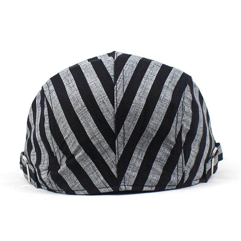 Summer Beret Men's Korean Version Versatile Fashion Casual Cap Cotton and Linen Breathable Light Outdoor Sun Hat