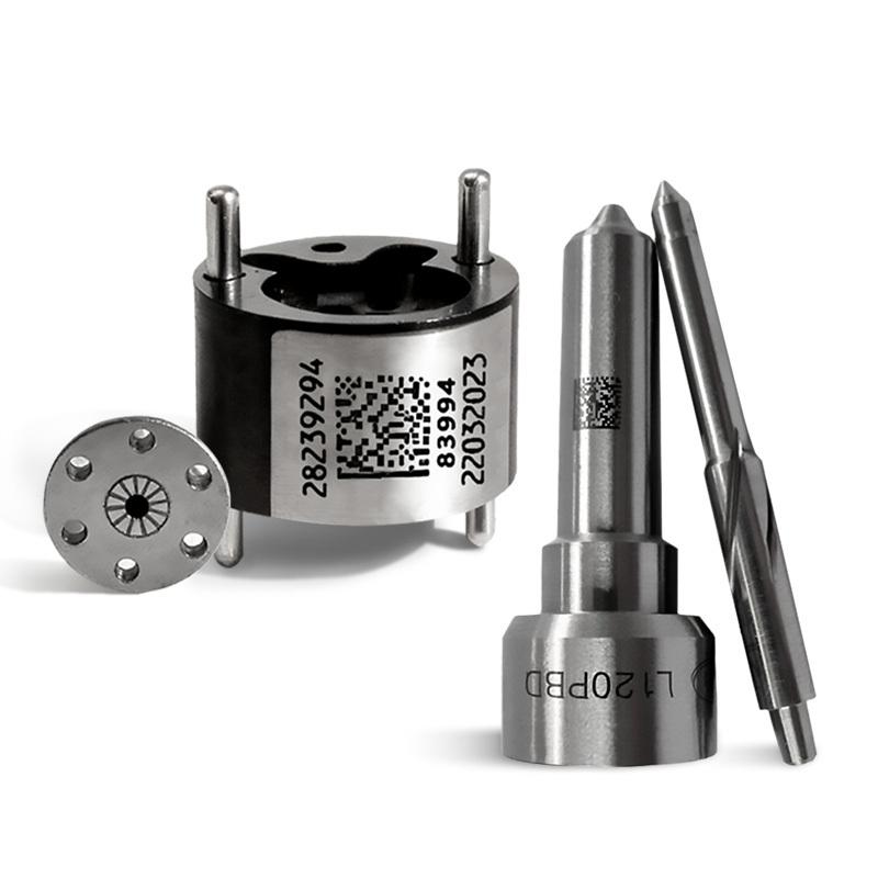 Nozzle L120PBD and Control Valve 28239294 For T.DI EJBR04001D/EJBR01801Z/EJBR01801A Euro3 Common Rail Injector Kit,ZC2426