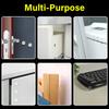 SW 100PCS Self Adhesive Anti-collision Silicone Particles Door Stopper Damper Buffer Furniture Pads Cushion Mute Protective Pad