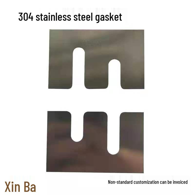 Ultra-Thin 304 Stainless Steel Flat Washer Shim, 0.01-10mm Adjustment Gasket for Machining and Riveting