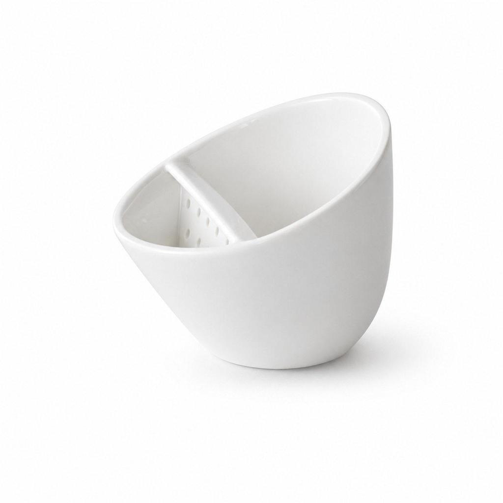 300ml Ceramic Tea Infuser Shaker Cup with Filter - Creative Design for Home or Office