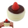 Kawaii Cheese Bread Squishy Toy Blueberry Strawberry Slow Rising Squeeze Fidget Toys Stress Relief For Kids Adults Sensory Gift
