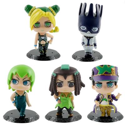 1 Pc Anime JoJo’s Bizarre Adventure Stone Ocean Action Figures Kujo Jolyne Foo Fighters Ermes Costello Collection Kid Toy