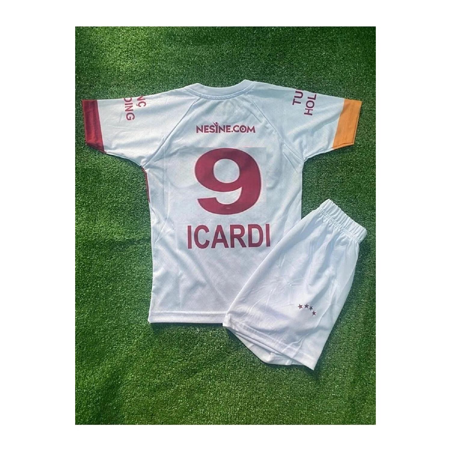 

Белое детское футбольное джерси Icardi из 2 предметов