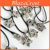 Stylish Adjustable Star Pendant Necklace With Natural Stone For Women Fashion Accessory