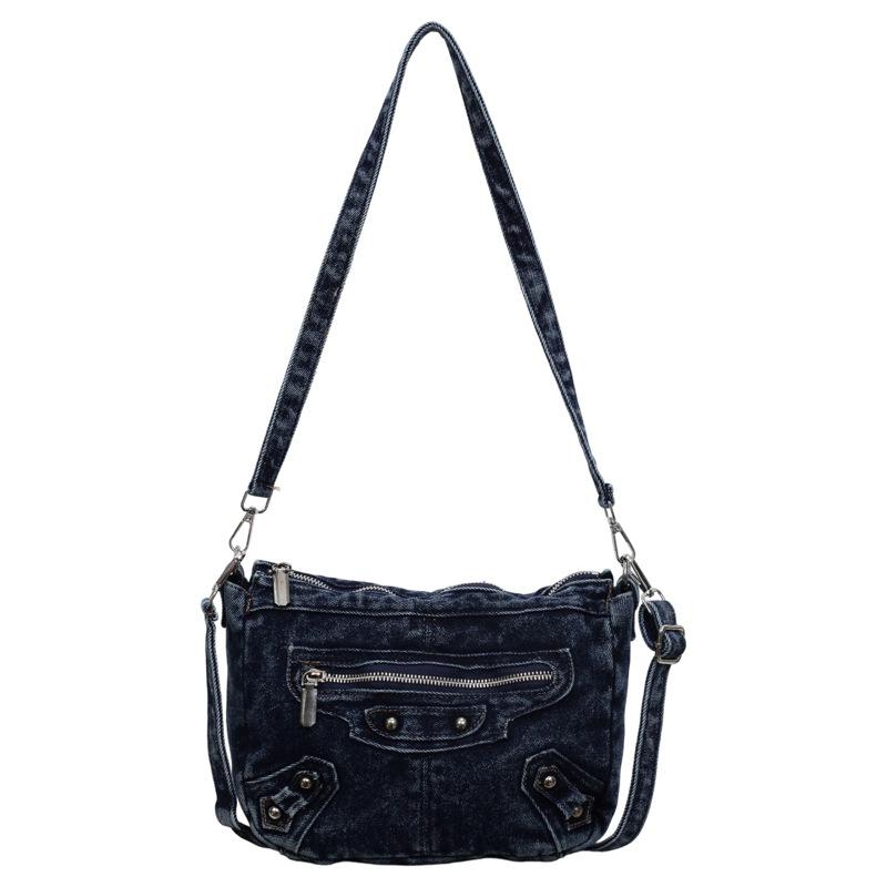 Denim Tasche Damen Schulter Umhängetasche Handytasche