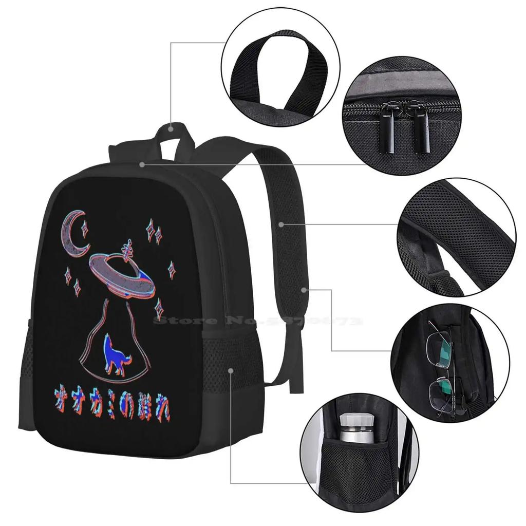 Sssniperwolf Ufo Essential Hot Sale Backpack Fashion Bags Sssniperwolf Cosplay Zombie Lia Real Videos Sssniper Wolf