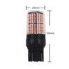 2pcs T20 7443  3014 144SMD Red LED Canbus Taillight Flashing Strobe Blinking Rea