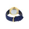 Casio STANDARD series ins simple style business casual versatile classic pointer blue dial waterproof quartz movement leather strap MTP-VT01GL-2B