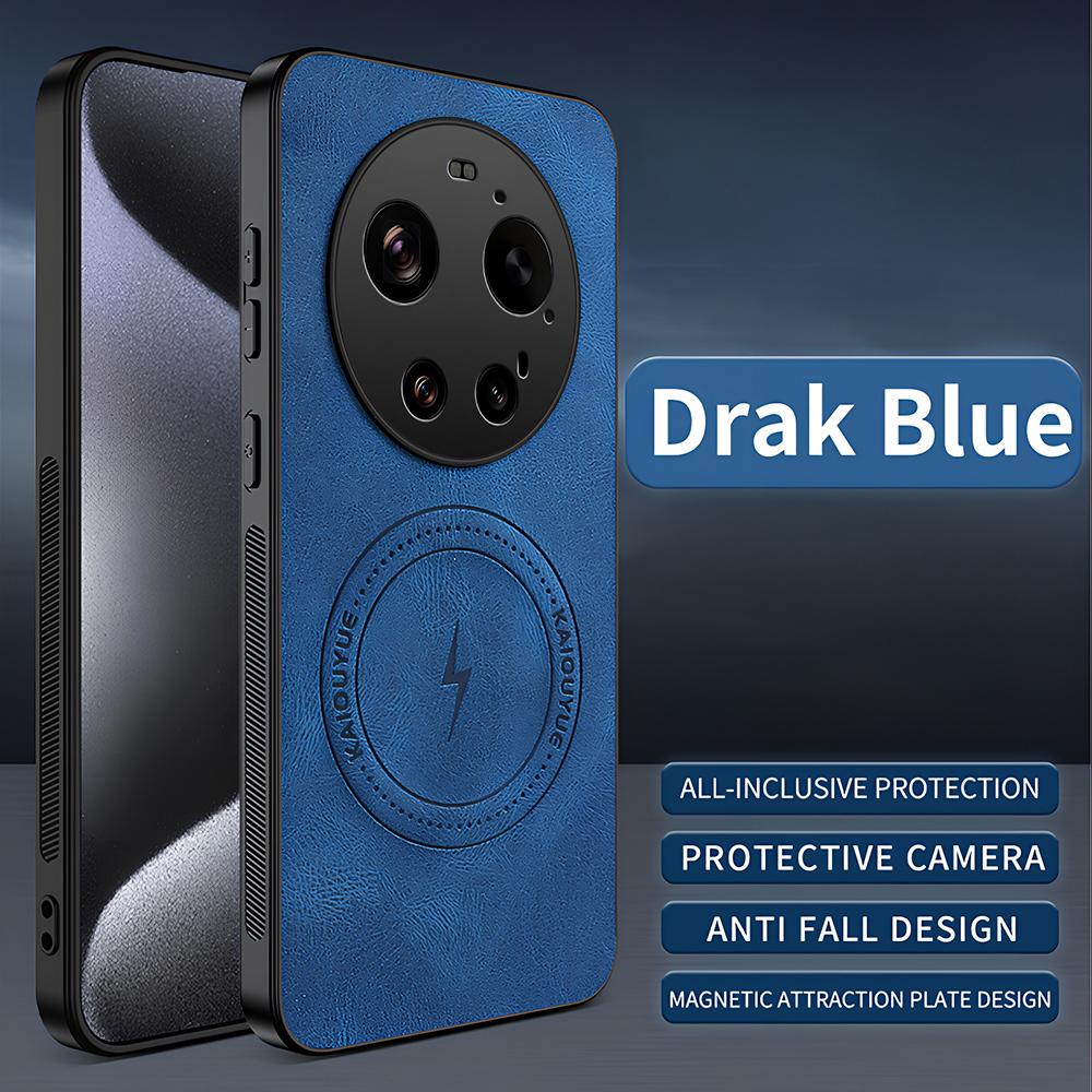 For Xiaomi Mi 17 Ultra 17 Pro Max 17T Pro 15T 14T Pro Case Magnetic Fashion PU Leather Shockproof Protection Phone Back Cover